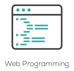 Symbol für Webprogrammierung